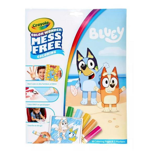 Crayola Bluey Color Wonder Mess Free Coloring Pages | Scheels Sports