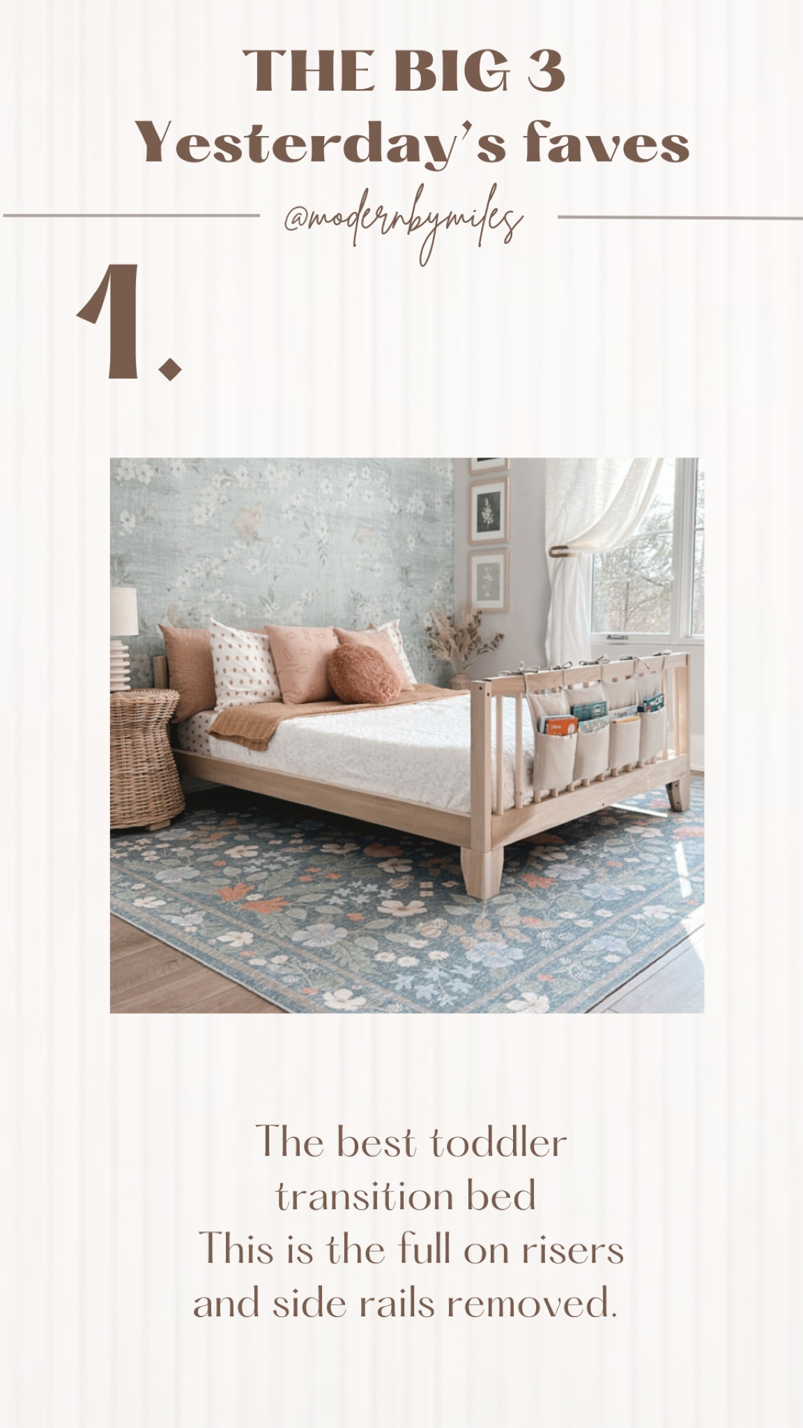 Best toddler to tween bed!

Toddler bed, versatile bed, wooden bed frame 

#LTKFind #LTKkids