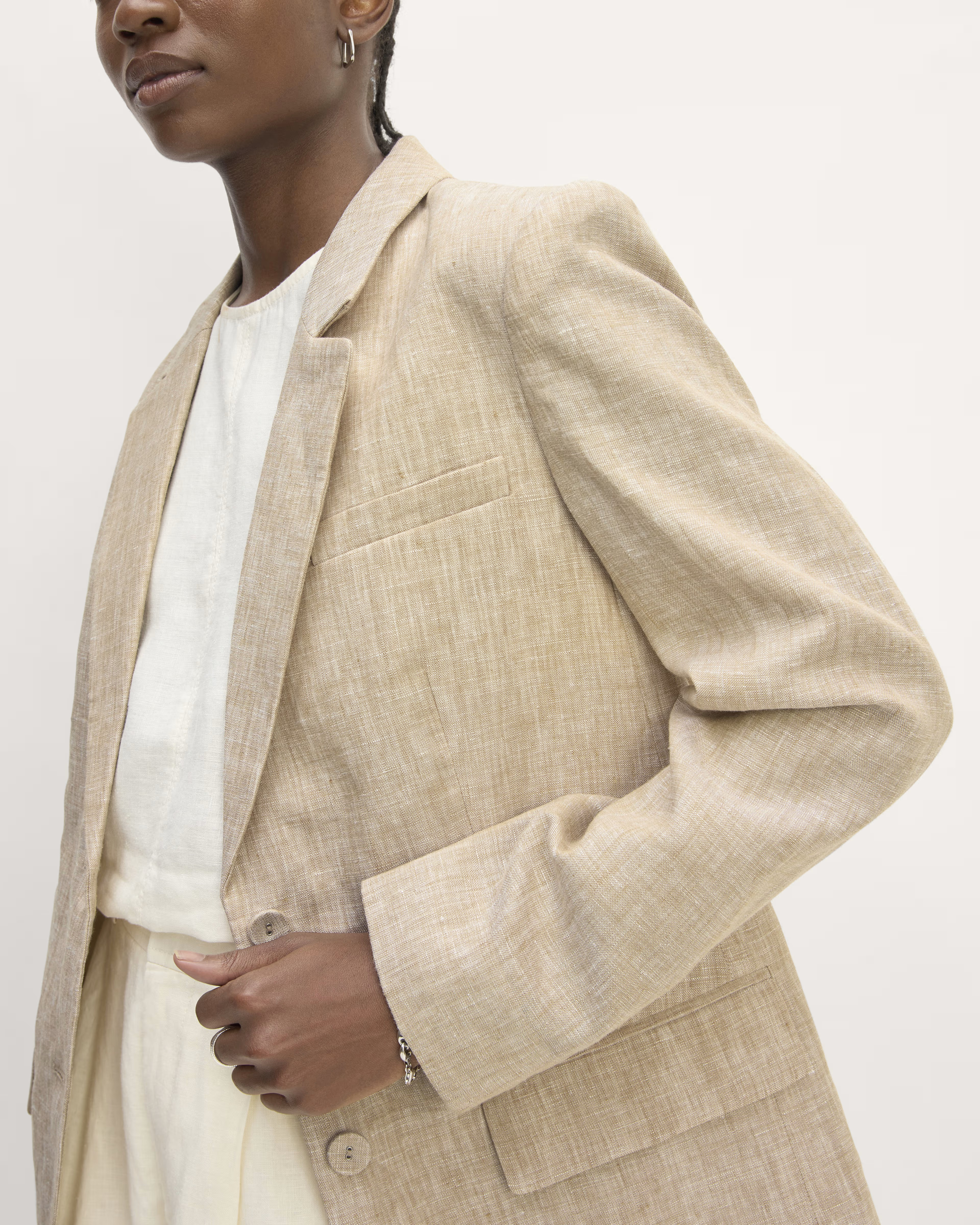 The Oversized Blazer in Linen | Everlane