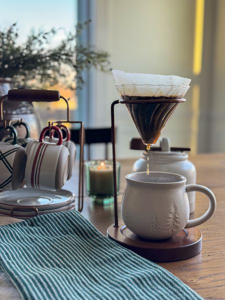 #ad Gifts that keep on giving! The prettiest pour over coffee set up, all from @target @targetstyle #targetpartner #targetstyle #target 

#LTKGiftGuide #LTKhome #LTKHoliday
