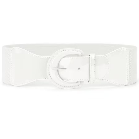 WHIPPY Women Elastic Wide Belt, Stretch Waist Belt for Dresses | Walmart (US)