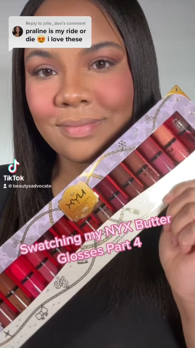 Nyx butter glosses in apple crisp, red velvet and cranberry pie!


#LTKGiftGuide #LTKbeauty