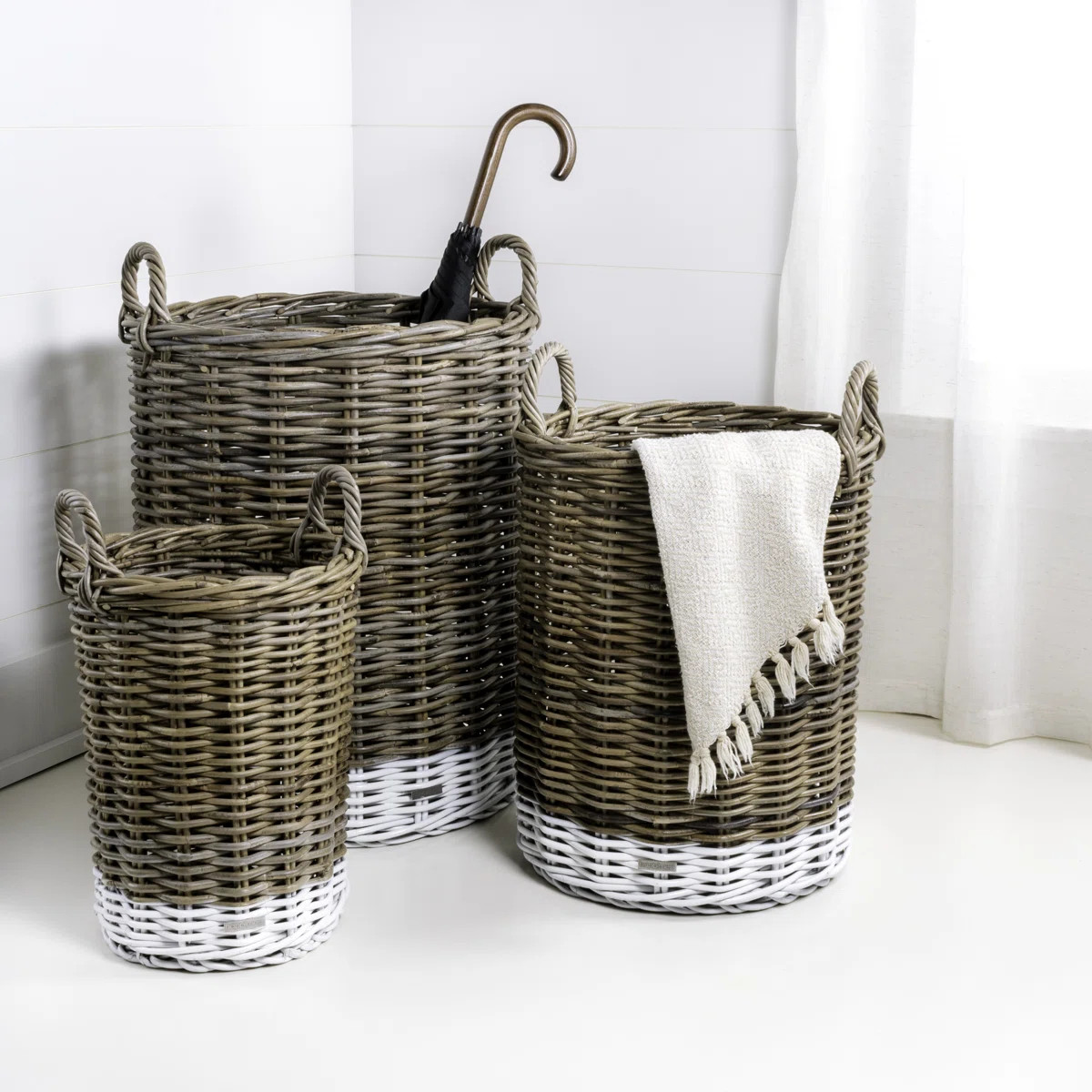 Happimess Rattan Basket | Wayfair North America