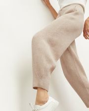 Addison Jogger - Cashmere/Wool :: Oatmeal Melange | MM LaFleur