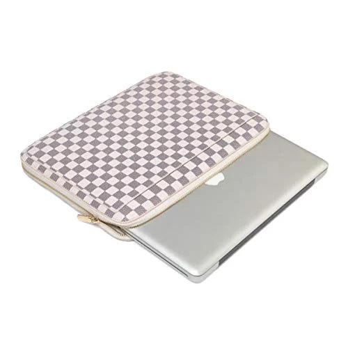 Daisy Rose Checkered Protective Laptop Sleeve case For 13-Inch MacBook pro with slip pocket - Lux... | Walmart (US)