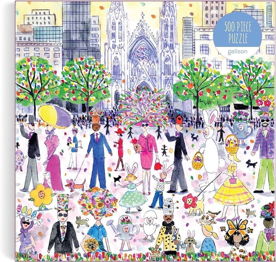 Galison Easter Parade – 500 Piece Michael Storrings Puzzle Featuring The Joy and Energy of A Sp... | Amazon (US)