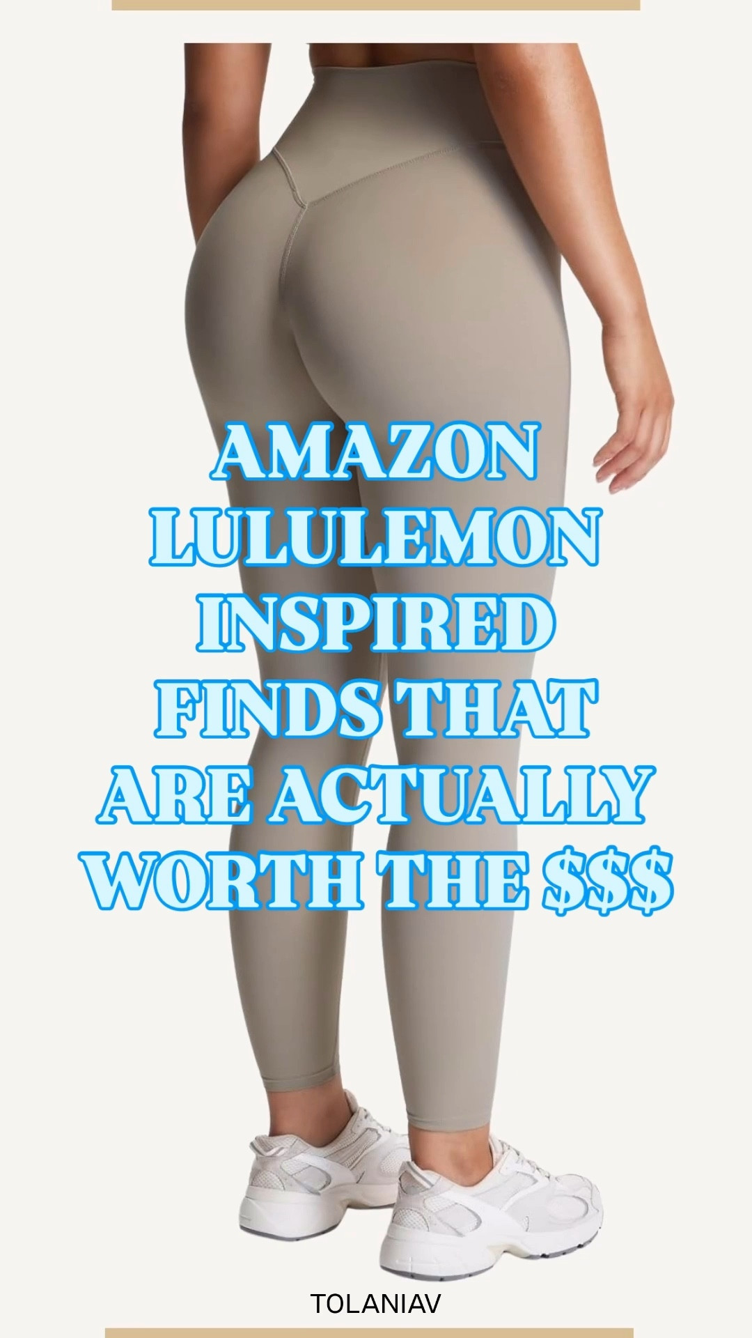 Amazon Lululemon-inspired activewear that looks luxe without the high price tag ✨ Perfect for workouts, errands, and everyday athleisure. Comfy, flattering, and budget-friendly!

#amazonfinds #amazonactivewear #lululemoninspired #athleisurestyle #workoutoutfits #amazonfashion