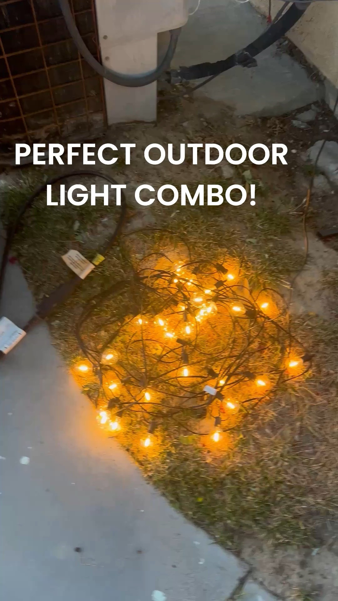 EXACTLY what I wanted for our string lights outside! This string light + dimmer combo is just what we wanted. #outdoorlighting #outdoorstringlights

#LTKHome