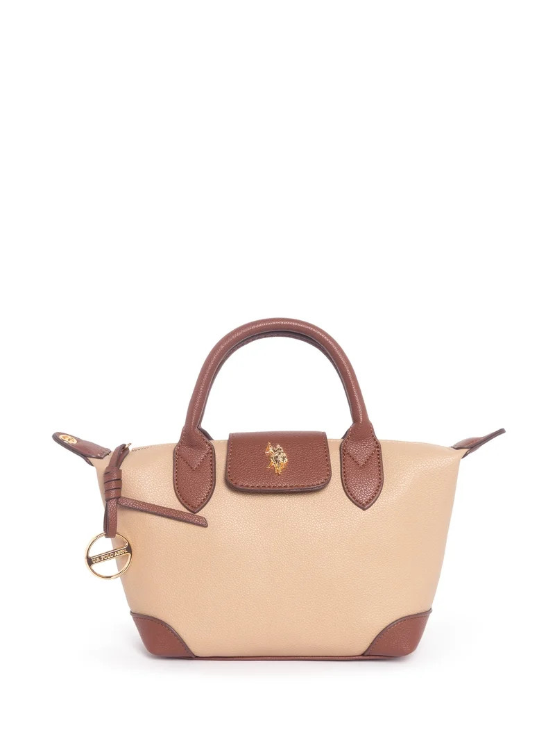 U.S. Polo Assn Women's Beige Legacy Crossbody | Walmart (US)