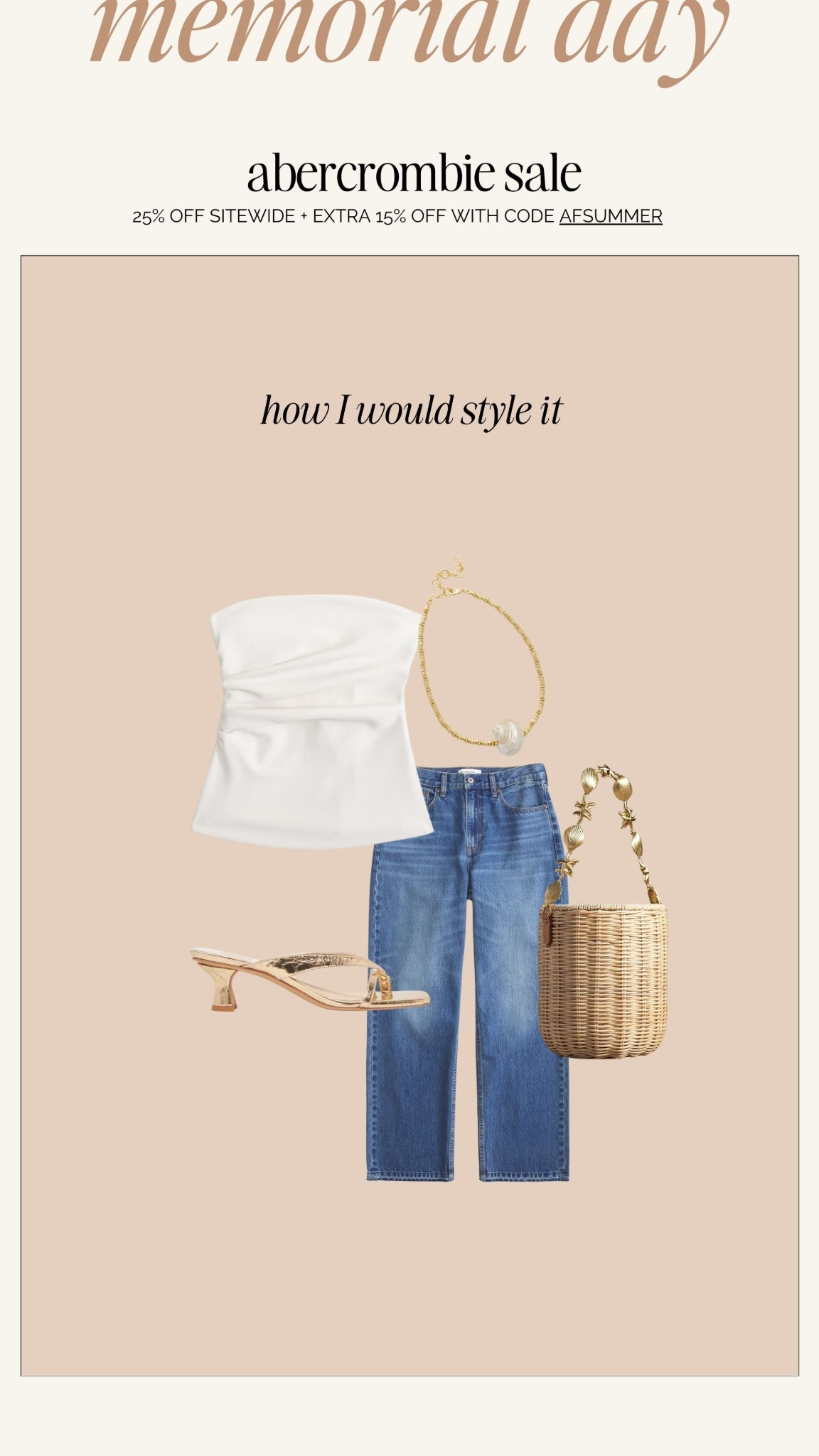 Use code AFSUMMER for an extra 15% off

#LTKSaleAlert