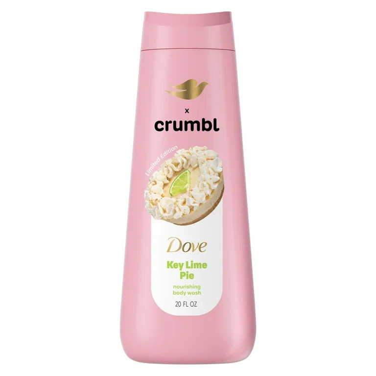 Dove Crumbl Limited Edition Body Wash Key Lime Pie for Hydrated & Soft Skin, 20 fl oz | Walmart (US)