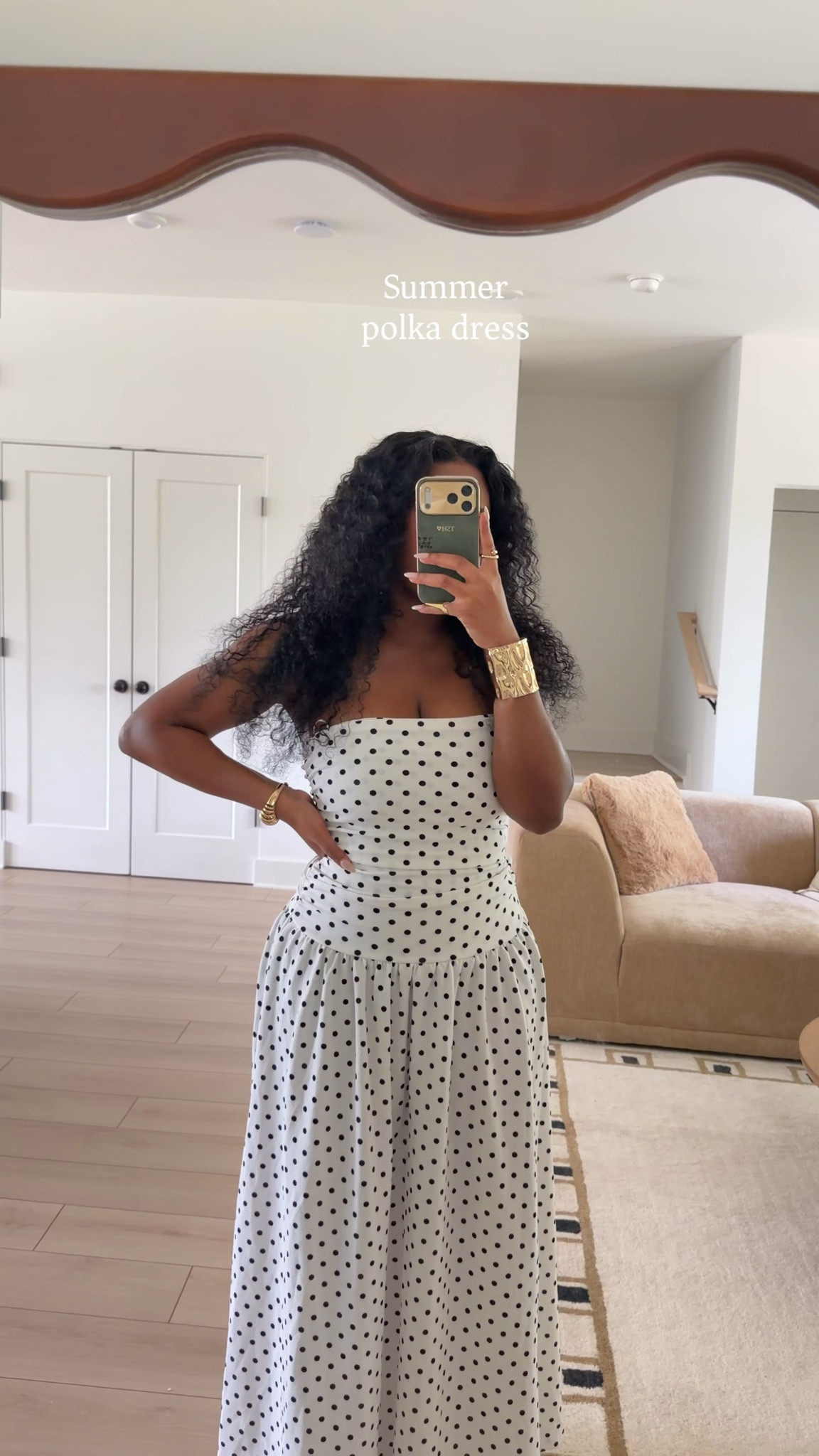 Summer maxi dress #vacationdress #polkadotdress #straplessdress #classyoutfit

#LTKgrwm #LTKootd #LTKSeasonal