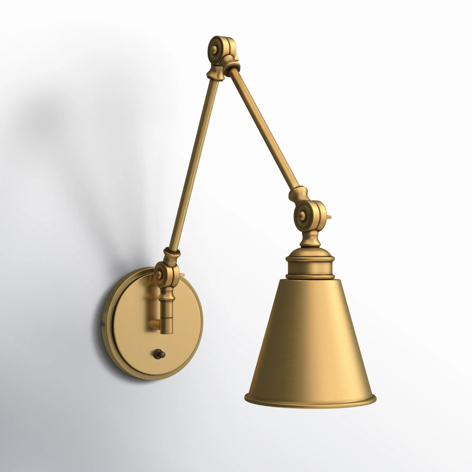 Beckham Stainless Steel Swing Arm Sconce | Wayfair North America