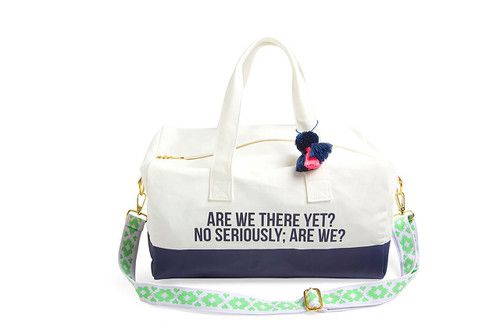 Are We There Yet? Canvas Duffel Bag | Shade Critters