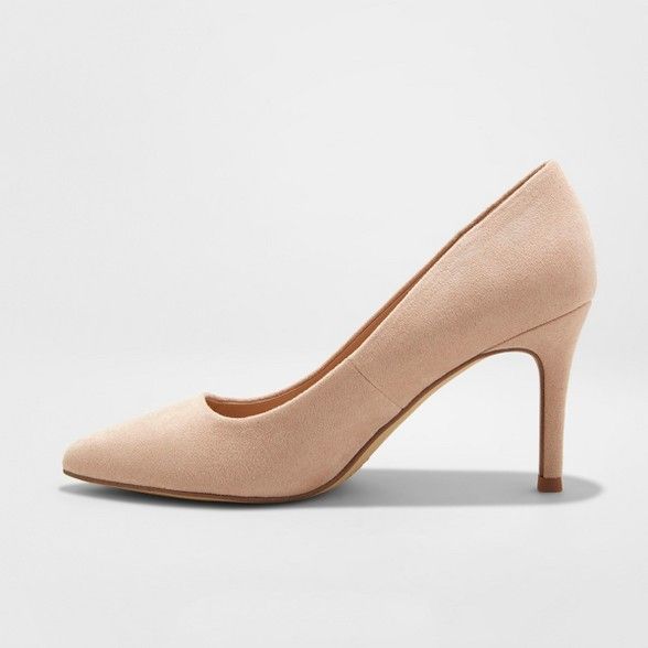 Women's Gemma Pointed Toe Heel Pumps - A New Day™ | Target