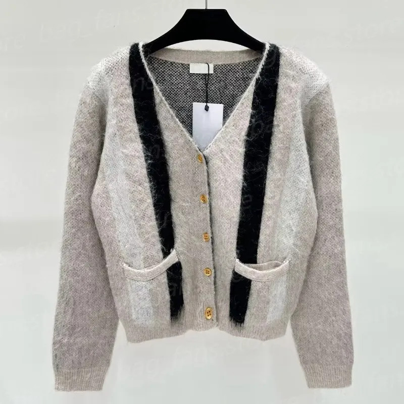 (go off picture not the description) Premium Fashion Designer Cardigan with V neck Women's Sweate... | DHGate
