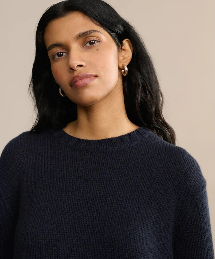 Cashmere Amelia Crewneck | Jenni Kayne