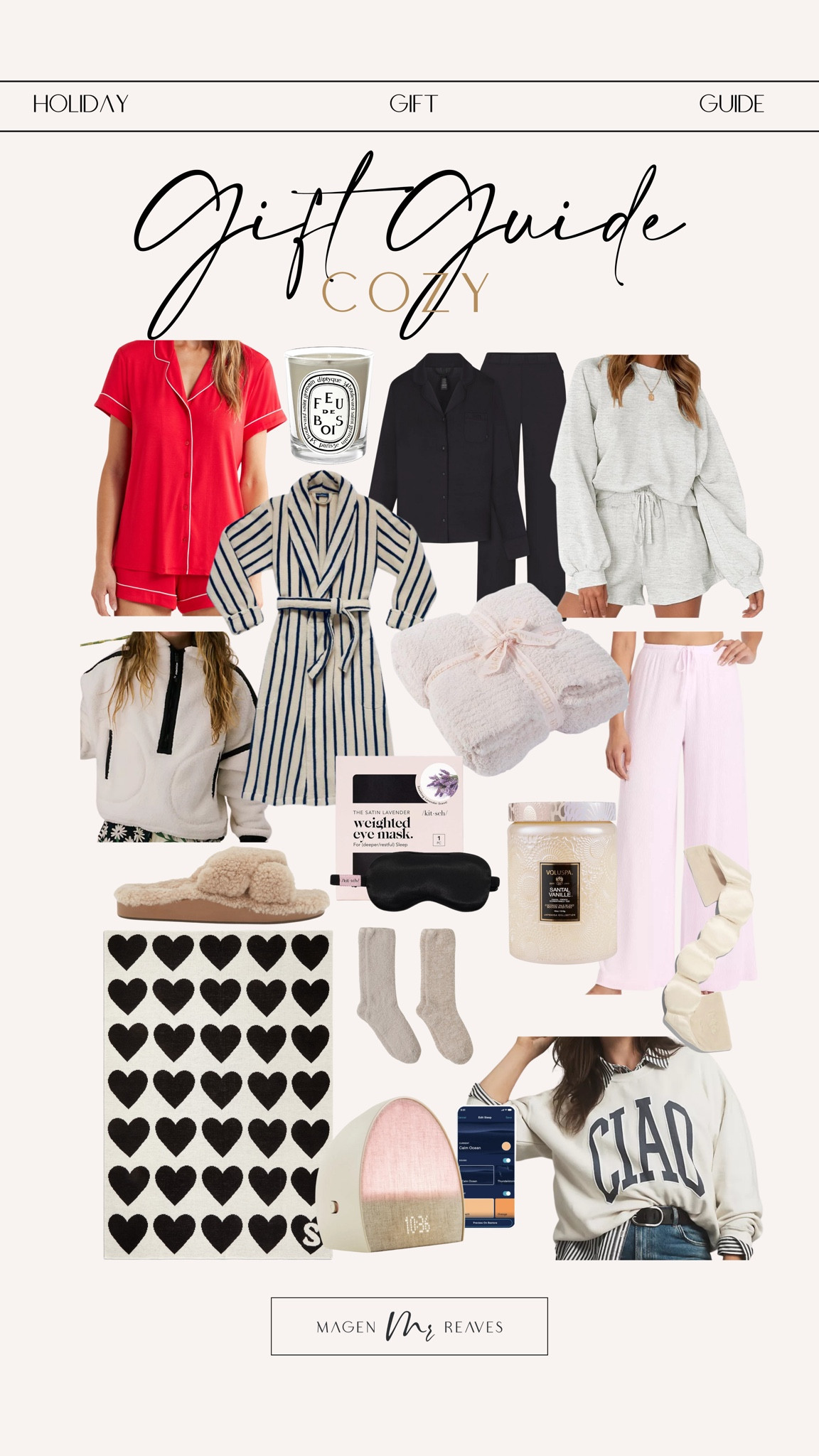 Gifts for people who like to be cozy! 

Gift guide, Holiday gifts, Christmas presents, Cozy, Comfortable, Winter fashionn

#LTKHoliday #LTKGiftGuide #LTKSeasonal