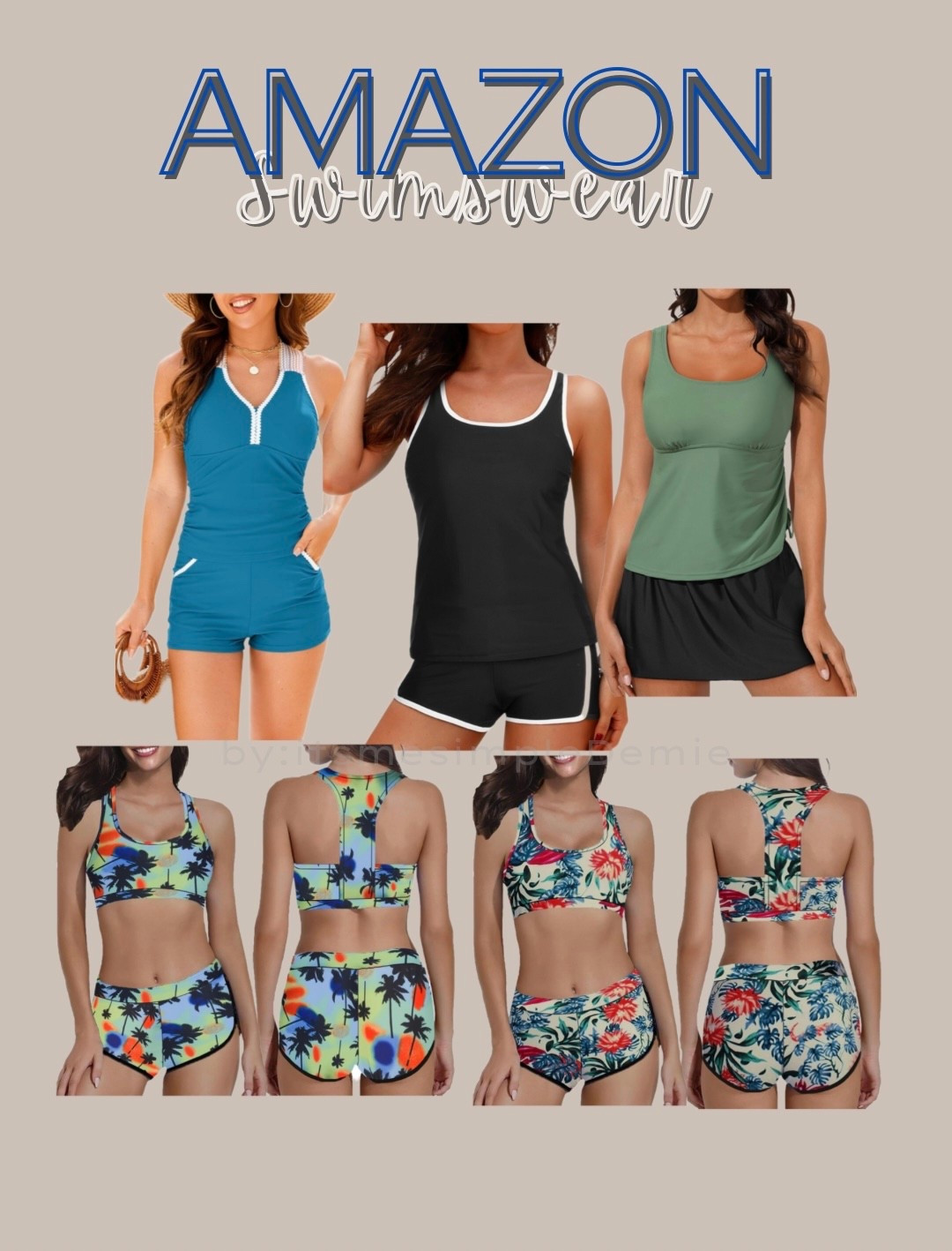 Swimwear that is not bikini. If you are not a fan of bikini or showing too much skin these are for you. They are under $30 😉

price may change depends what size you click ‼️

#LTKFindsUnder50 #LTKSwim #LTKSeasonal