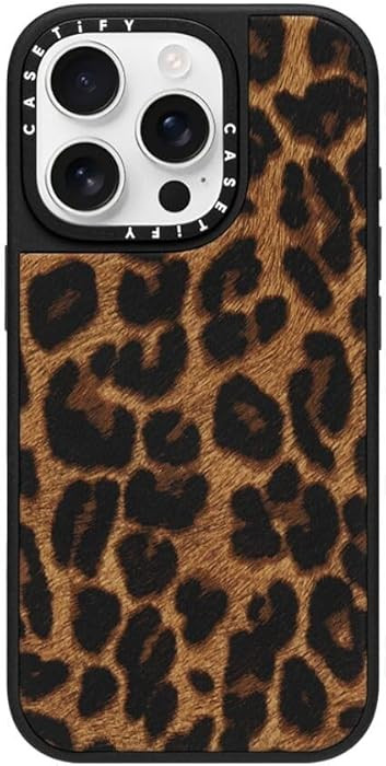 CASETiFY Leopard iPhone 16 Pro Case [4.9ft Drop Protection/Compatible with Magsafe] - Leopard | Amazon (US)