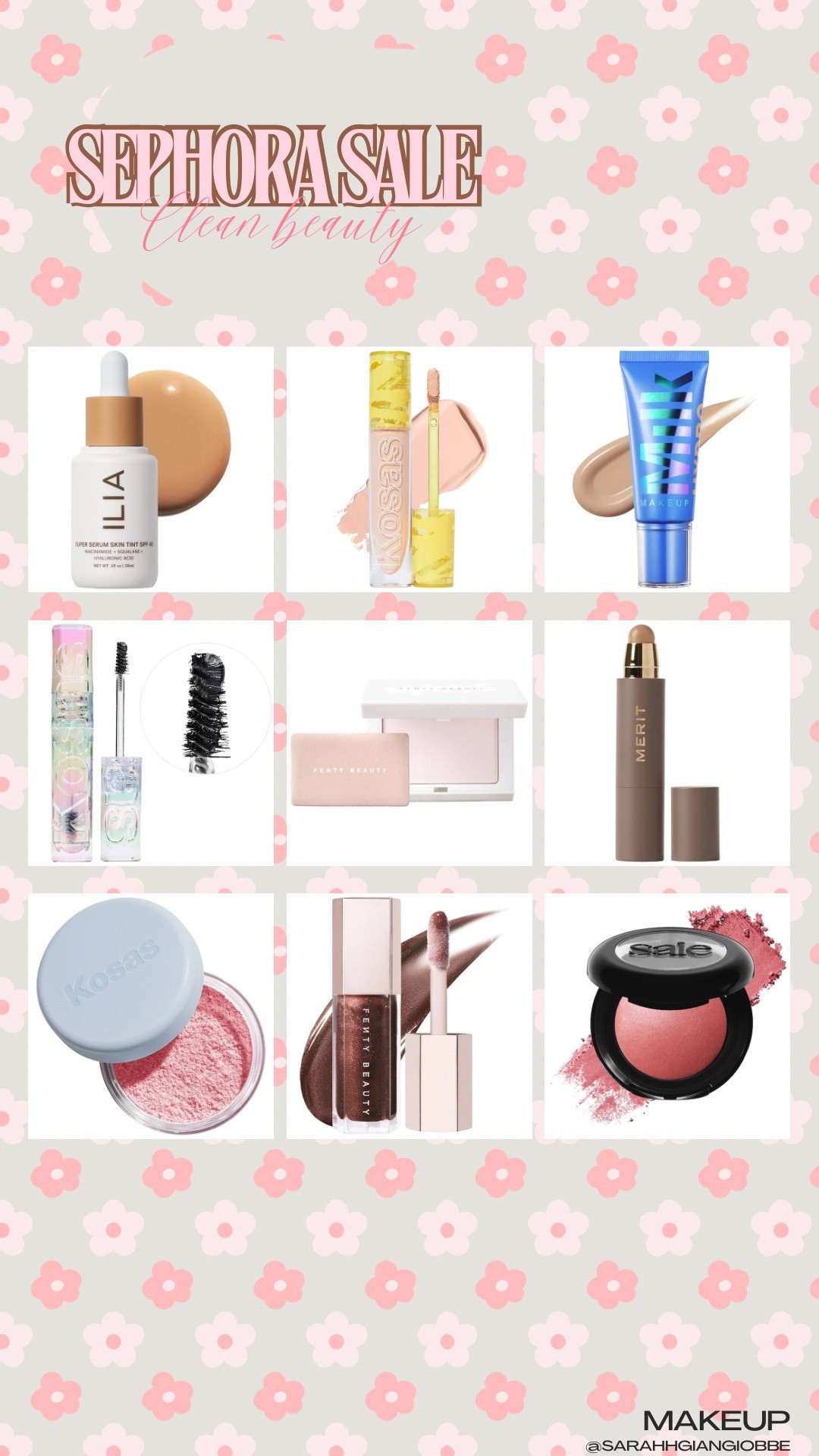 Clean beauty makeup favorites from the Sephora sale!! 👄 

#LTKFindsUnder100 #LTKSaleAlert #LTKBeauty