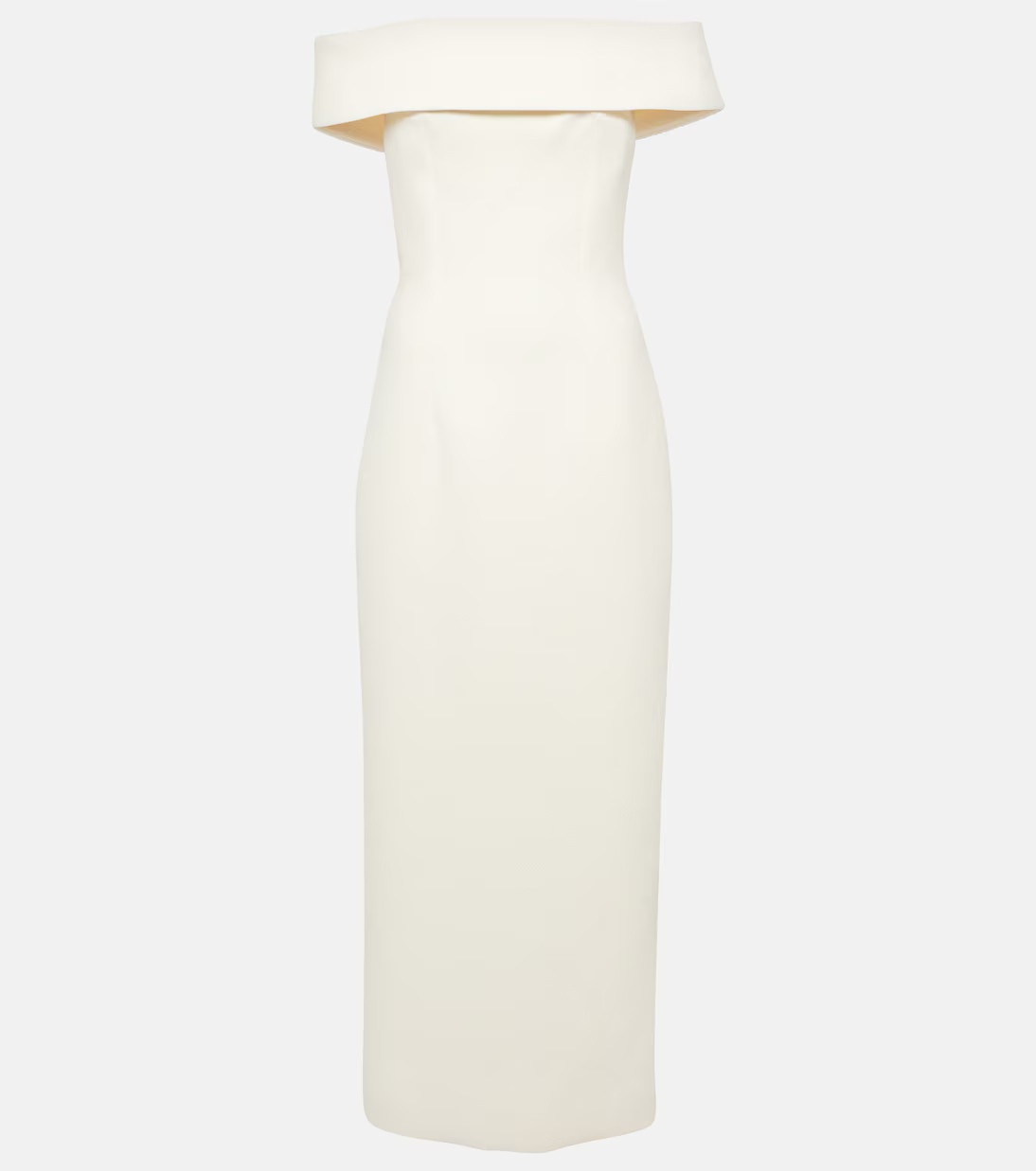 Bridal Midikleid Sandra aus Crêpe | Mytheresa (DACH)