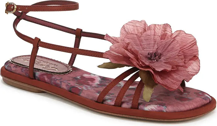 Olana Flower Sandal (Women) | Nordstrom