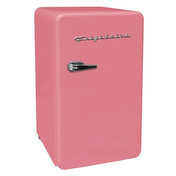 Frigidaire 3.2 cu ft Single Door Retro Compact Fridge EFR372, Pink - Walmart.com | Walmart (US)