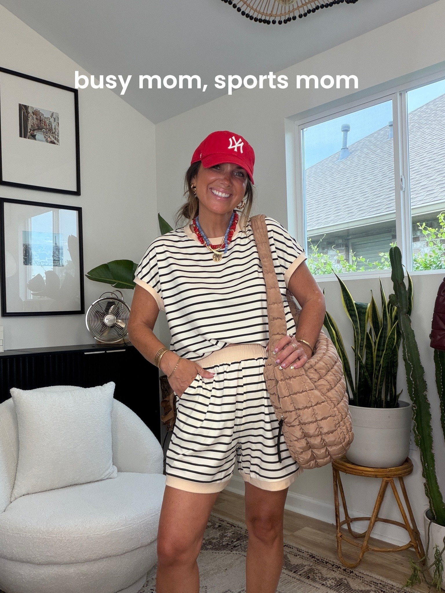 $20 sets that feel like pajamas but can be styled for games, errands and all of the things!! Wearing size medium.
#amazonset 
#summerset 
#momoutfit

#LTKmomlife #LTKootd #LTKOver40