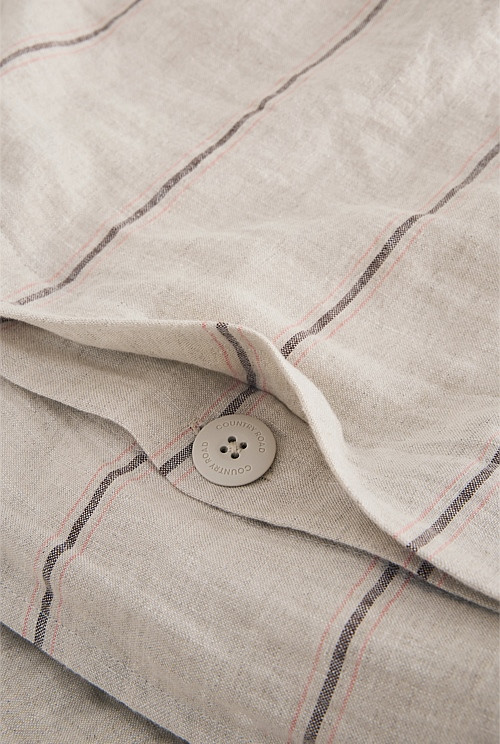 Skye Linen Super King Quilt Cover | Country Road