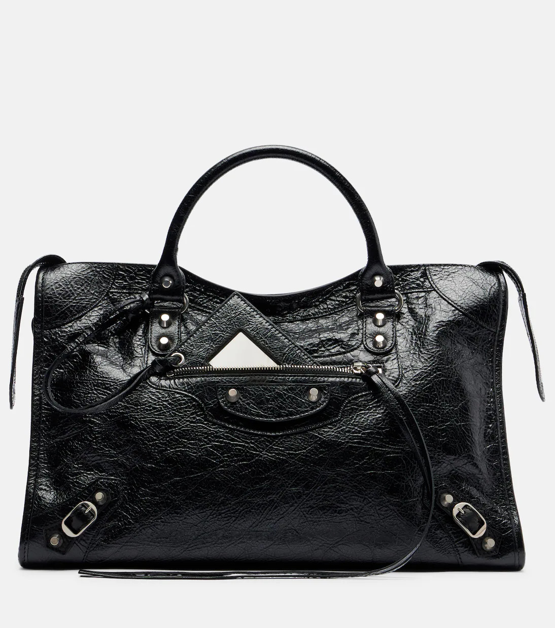 Henkeltasche Le City Medium aus Leder in Schwarz - Balenciaga | Mytheresa | Mytheresa (DACH)