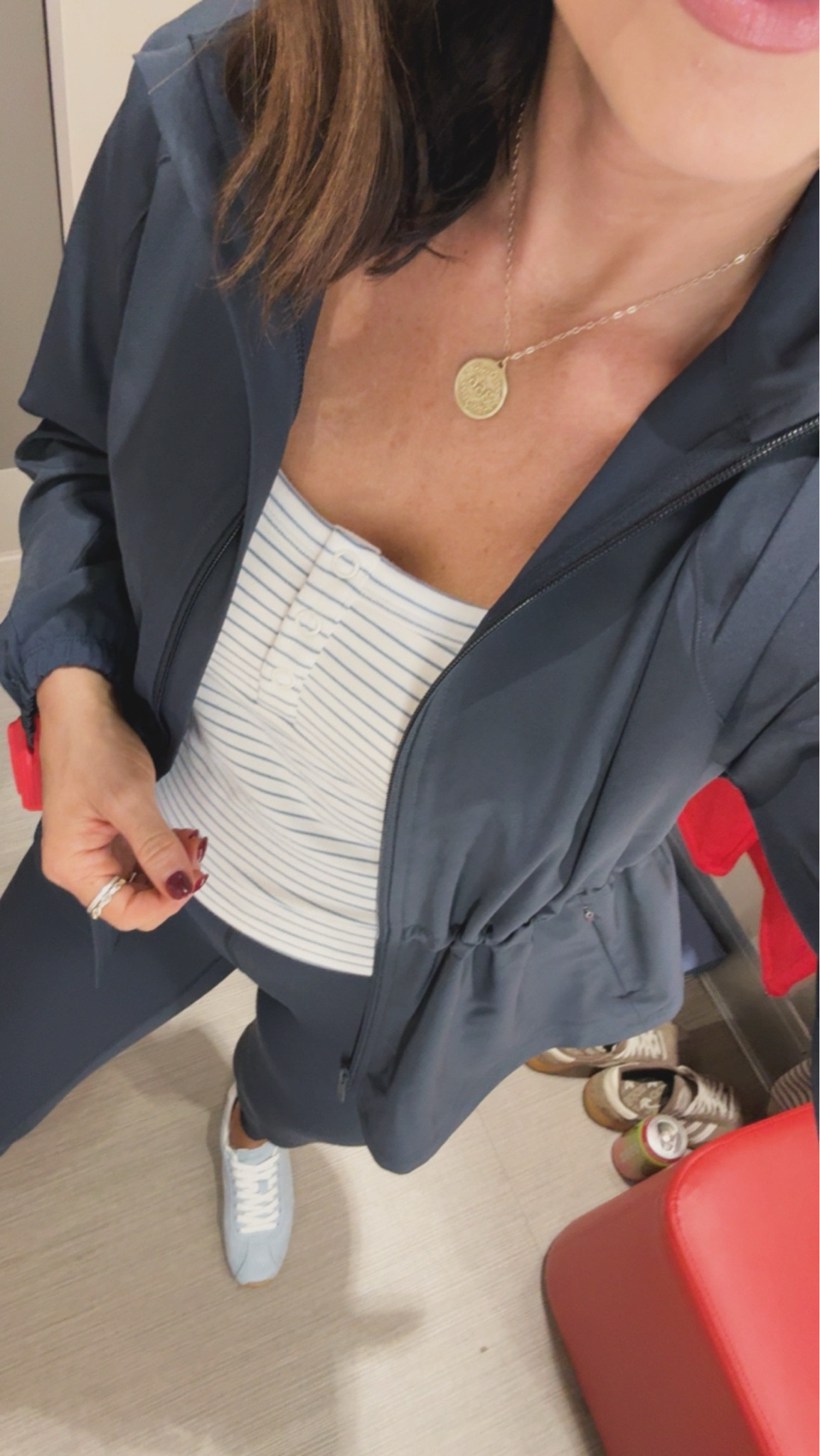 Loving this jacket from Target! I'm obsessed with the navy color. Perfect for everyday wear! This is definitely a Target must have. Navy blue jacket Target women's fashion cute casual mom jacket busy mom every day wear blue cute shoes target finds outfit of the day casual running errands soft jacket cute blue tennis shoes mom outfits  VintagePickin 

#LTKdayinmylife #LTKmomlife #LTKootd