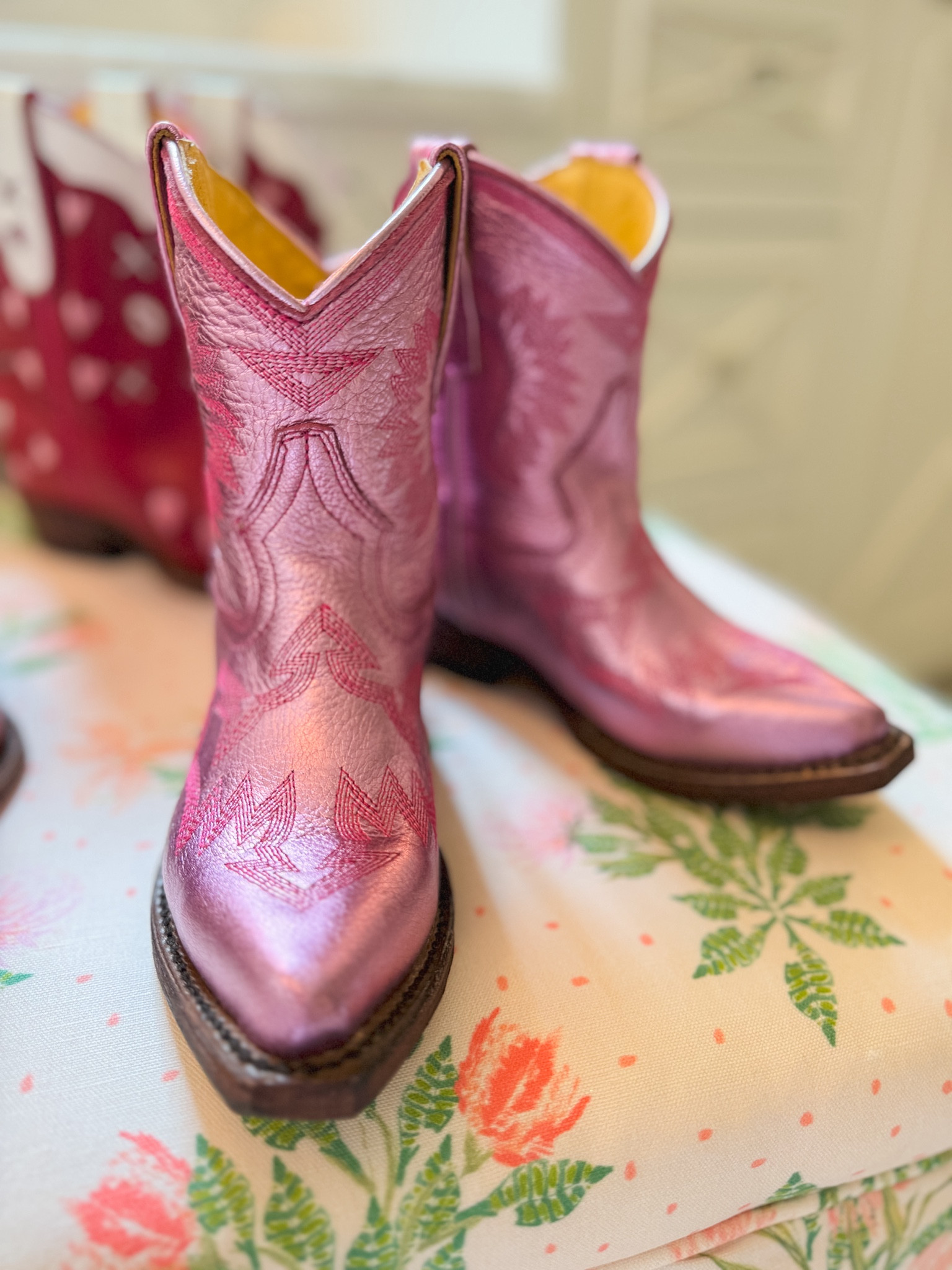 Mini Maggie Metallic Kids’ Cowboy boots 

#LTKkids #LTKfamily #LTKshoecrush