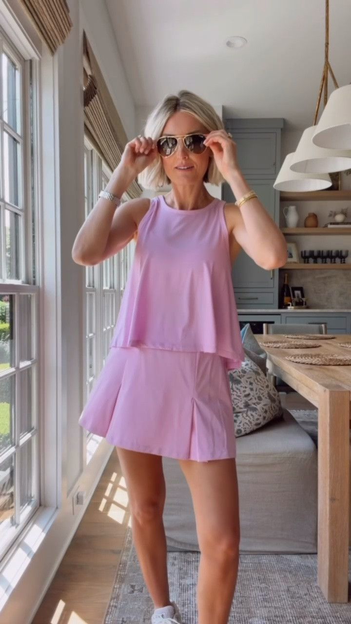 Love the ruffles on the back! If you don’t love a tight fitting active tank, this one is perfect! Wearing S! Loverly Grey, Target, activewear, active set, matching set, athleisure

#LTKootd #LTKSeasonal #LTKActive