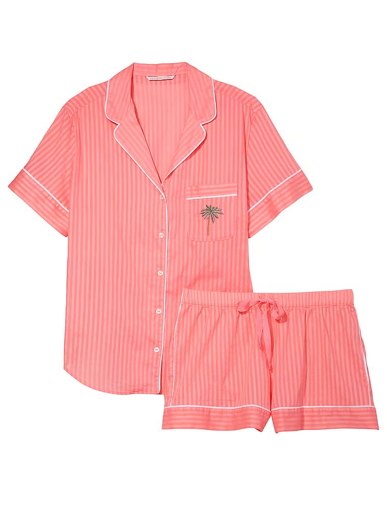 Cotton Short Pajama Set | Victoria's Secret (US / CA )