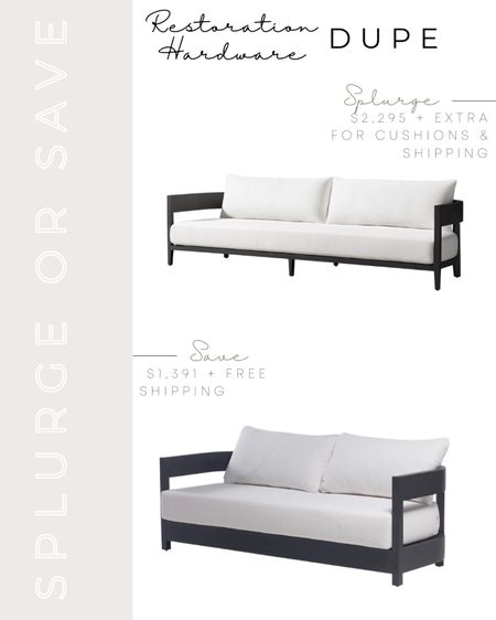 Restoration Hardware dupe | RH dupe | splurge or save | modway outdoor sofa | powder coated outdoor sofa | aluminum outdoor sofa | metal outdoor sofa | patio sofa | amazon outdoor furniture | amazon patio furniture | Walmart outdoor furniture | Walmart patio furniture | wayfair outdoor furniture | Wayfair furniture | rh outdoor furniture | rh outdoor furniture restoration hardware | rh outdoor patio furniture | rh inspired outdoor furniture | rh outdoor sofa |  rh balmain outdoor furniture 


#LTKsalealert #LTKhome #LTKSeasonal