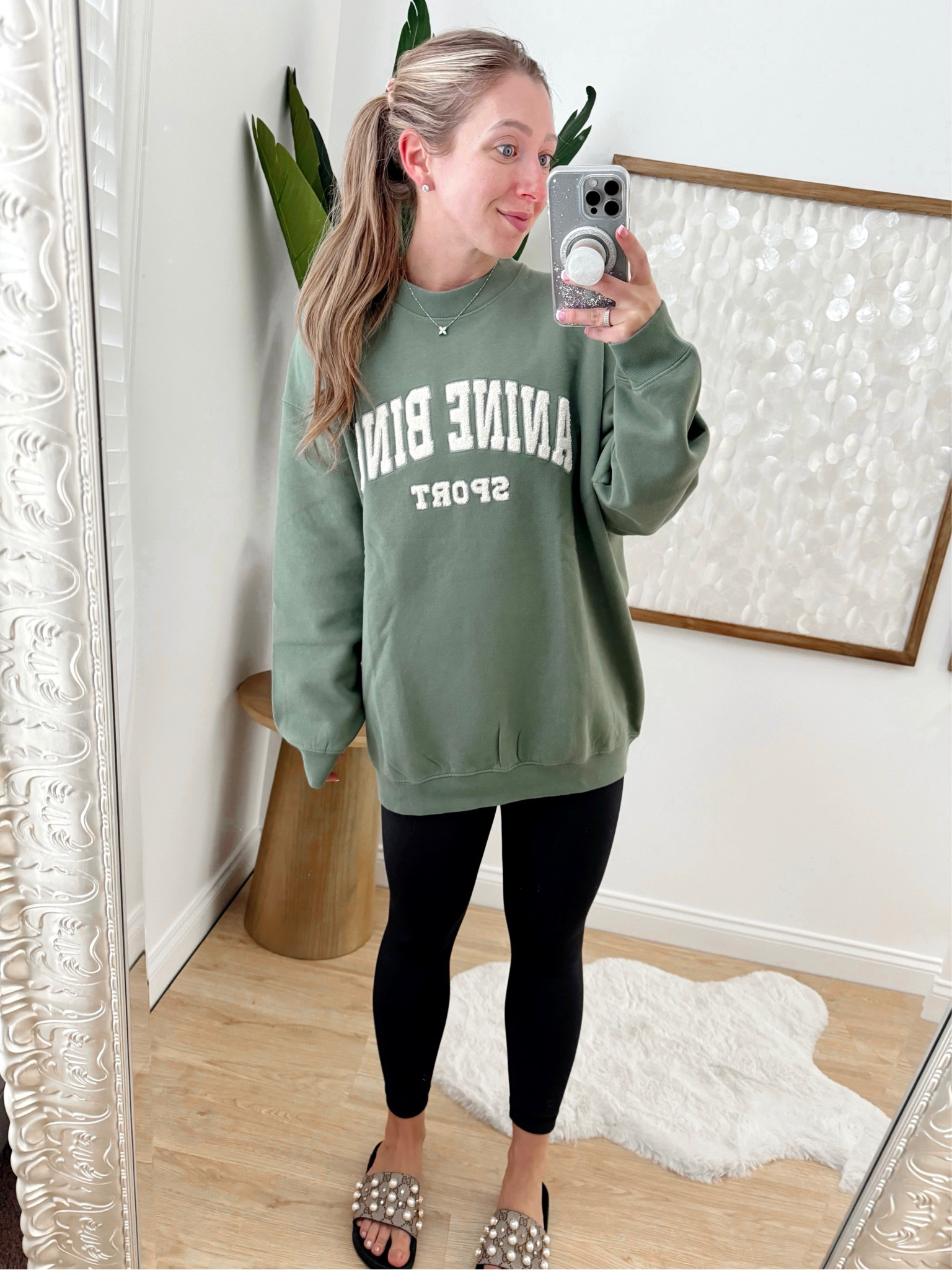 Anine bing lou on sale sweatshirt