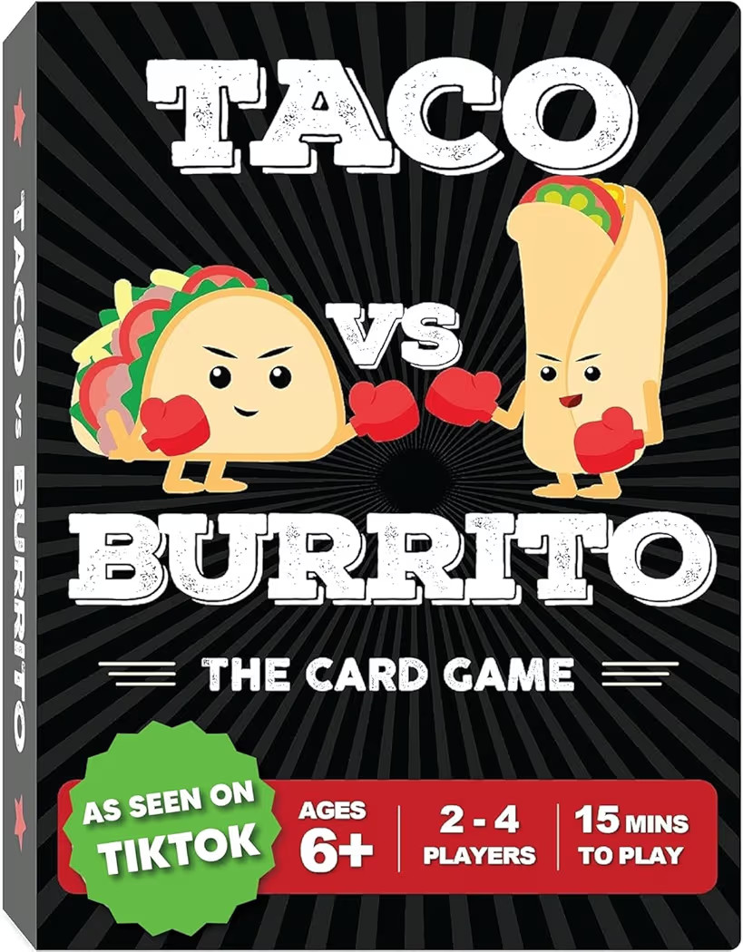 Taco vs Burrito - The Wildly Popular Surprisingly Strategic Card Game Created by a 7 Year Old - 5... | Amazon (US)