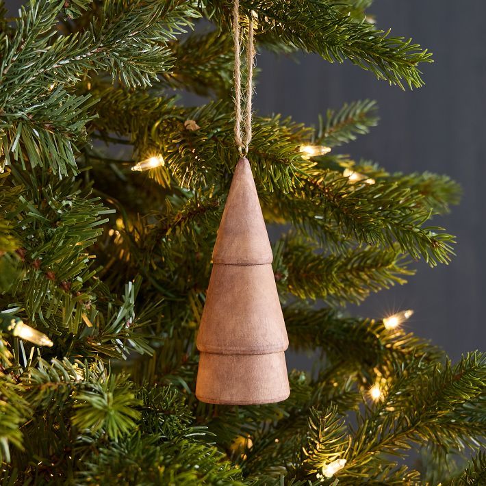 Wood Tree Ornaments | West Elm (US)
