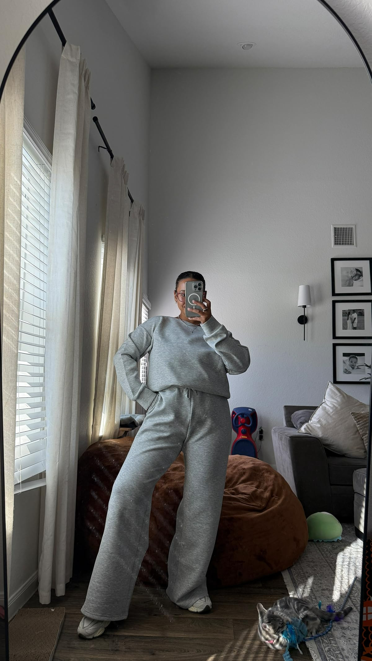 Comfort at its best with this cozy lounge set! Perfect for a lazy day.  #LTKloungewear 

 #LTKootd #LTKMidsize