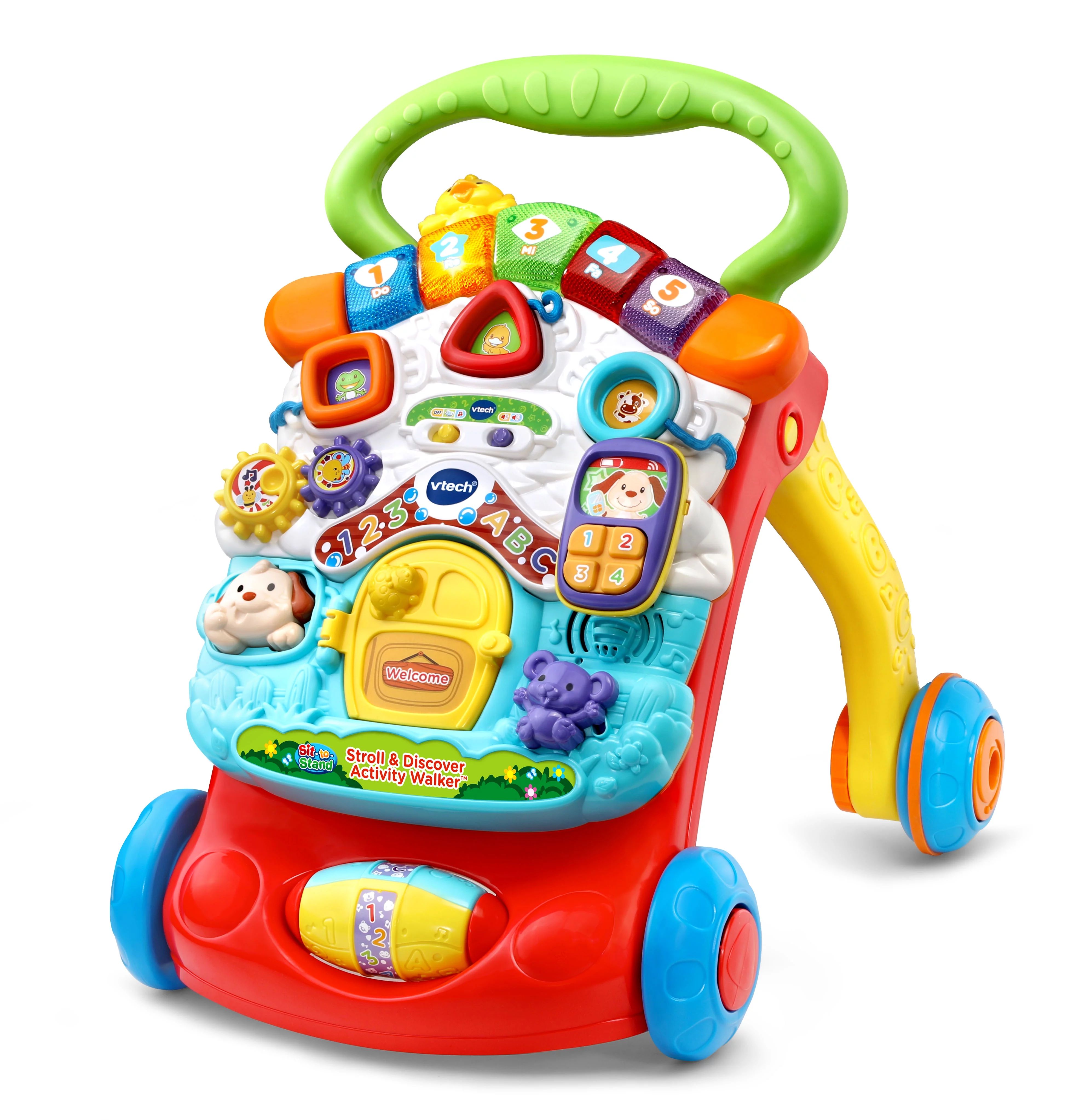 VTech Stroll and Discover Activity Walker, Toy Walker for Babies, Baby Toy - Walmart.com | Walmart (US)