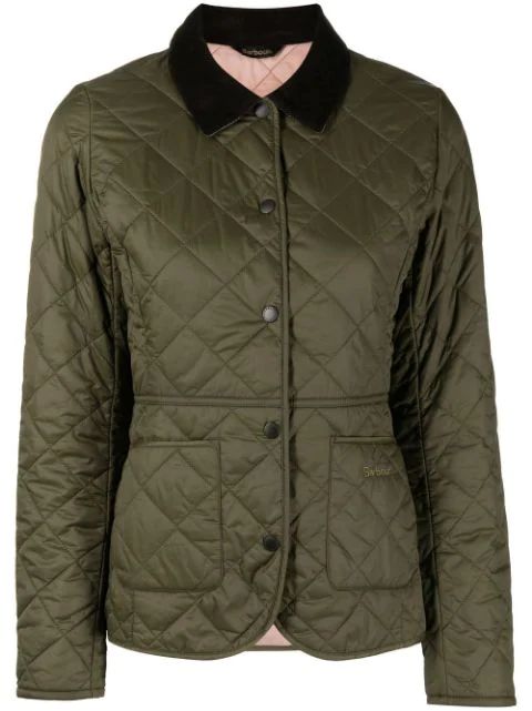 Barbour Deveron Quilted Jacket - Farfetch | Farfetch Global