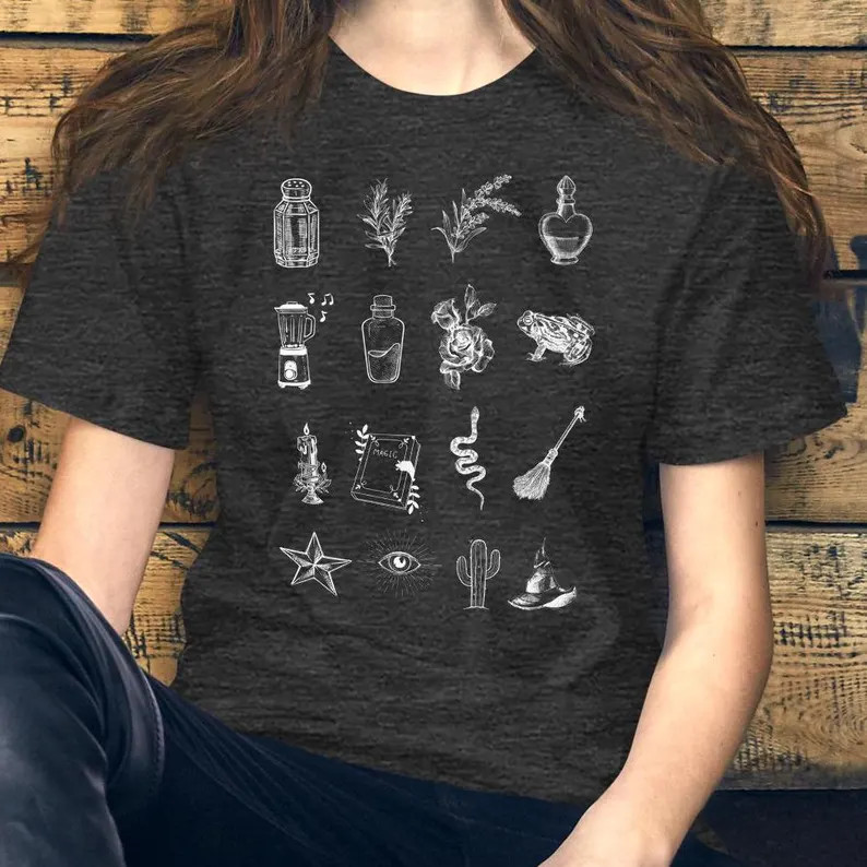 Salt Rosemary Lavender Love Magic Essentials, Practical Magic Shirt, Magic Magic, Magic Moment, M... | Etsy (US)