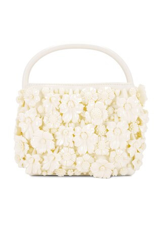 Cult Gaia Solene Mini Top Handle in Ivory from Revolve.com | Revolve Clothing (Global)