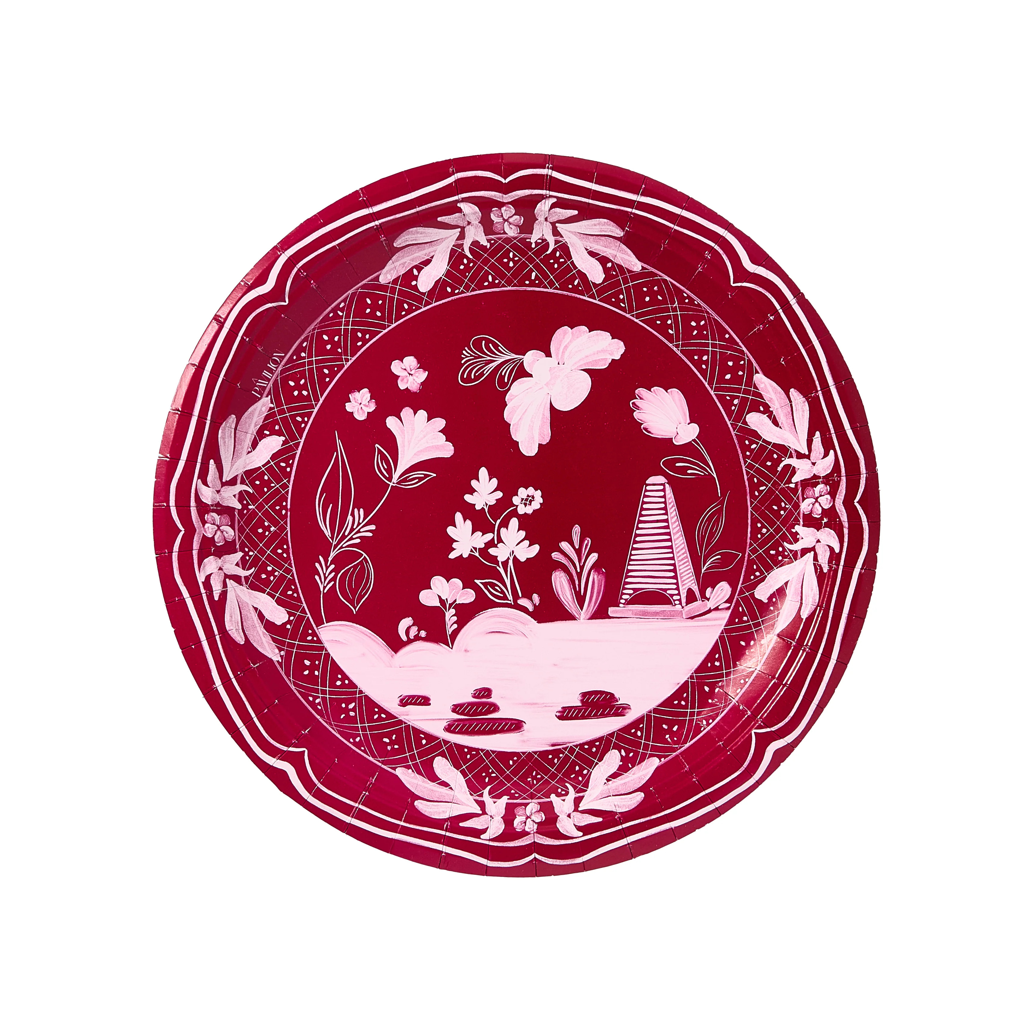 Beachside Pavilion Dinner Plates - 8 pack | Pavilion Paper