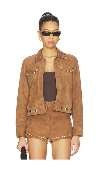 Calumet Jacket in Tan | Revolve Clothing (Global)