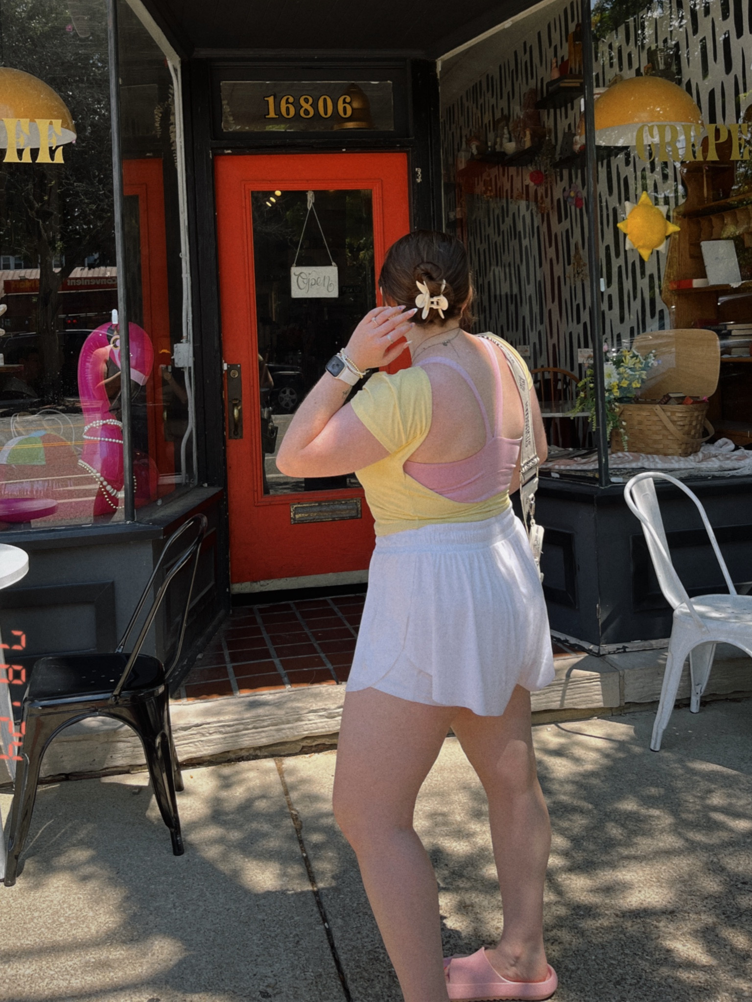 Perfect outfit for a summer afternoon at the coffee shop💛🌸

#LTKMidsize #LTKSeasonal