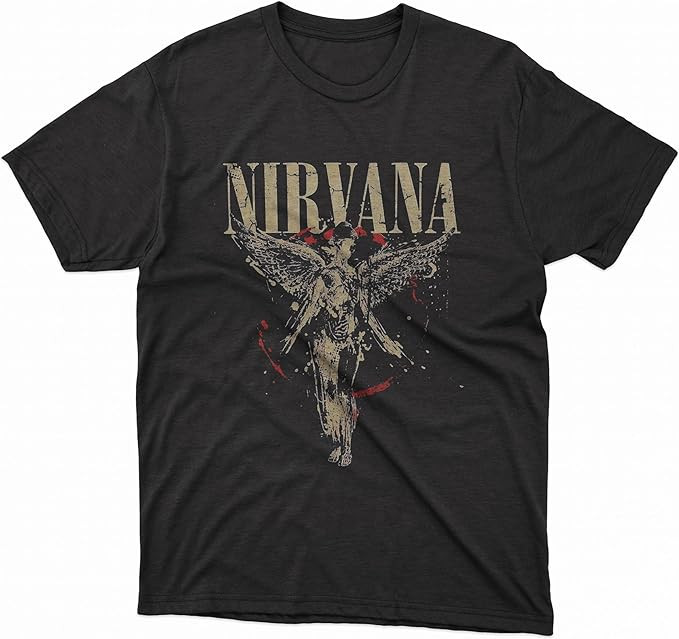Grayce Nirvana™ in Utero Angel Splatter T-Shirt - by Nirvana™ Splatter (US, Alpha | Amazon (US)