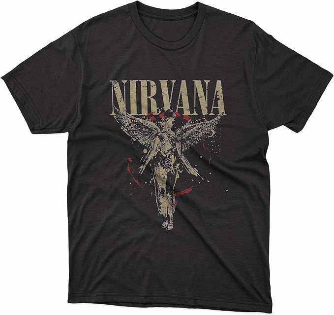 Grayce Nirvana™ in Utero Angel Splatter T-Shirt - by Nirvana™ Splatter (US, Alpha | Amazon (US)