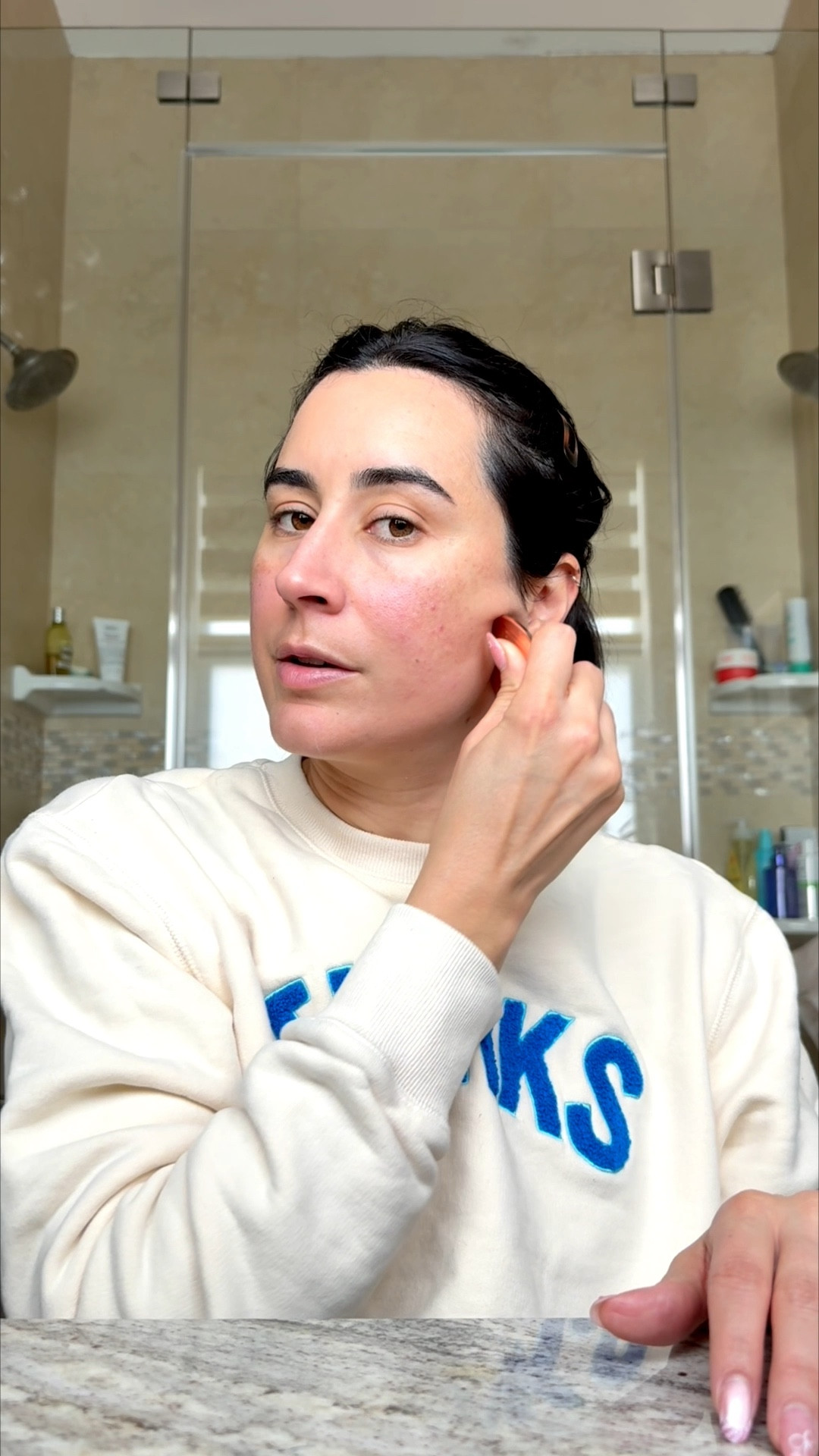 Some of my thoughts while using my new triangular roller and gua sha set ✨ 

Adding these into my skincare routine has been a real game changer! Can’t wait to see how much my skin improves as I continue using them 🥰

Skincare routine • skincare ritual • morning routine • Valentine’s Day gifts • gift ideas 

#LTKmorningroutine #LTKselfcare #LTKBeauty